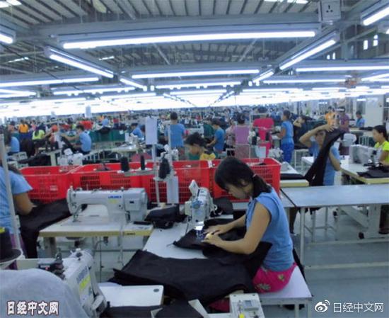本服装生产加速迁往东南亚 关键业务留中国