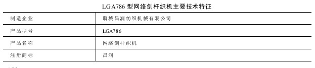 LGA型网络剑杆织机